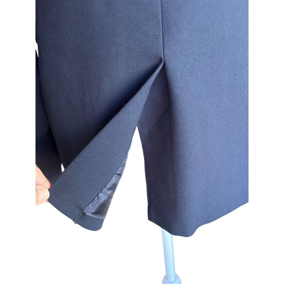 DKNY Womens‎ Navy Dress Blazer Lined Formal Jacket Size 10 - Picture 8 of 11